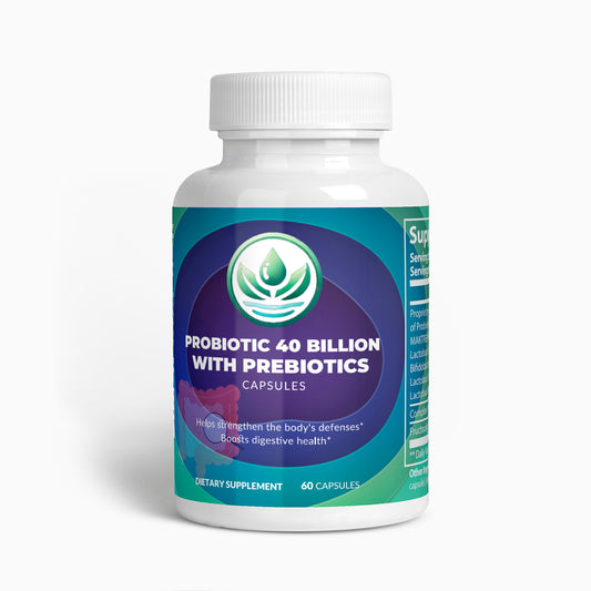 Probiotic 40 Billion with Prebiotics